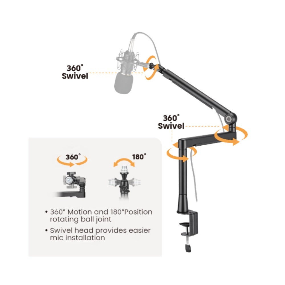 זרוע מיקרופון Lumi MDS13-2 – תמונה 3
