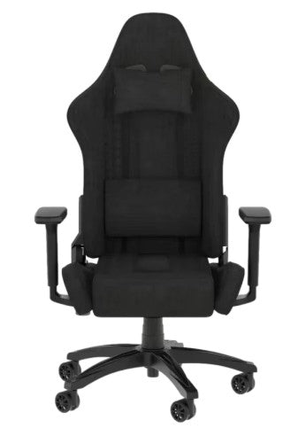 כיסא Corsair TC100 Fabric שחור מלפנים