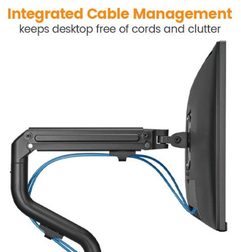 זרוע שולחנית למסך 17"-32" Lumi LDT71-C012N – תמונה 4