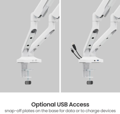 שקעי USB בבסיס