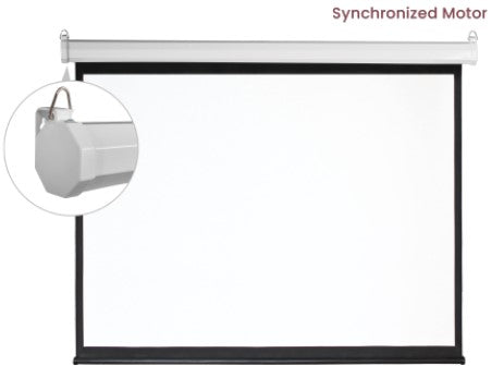 מסך הקרנה חשמלי 150 אינץ' Lumi ESAC150 – תמונה 2