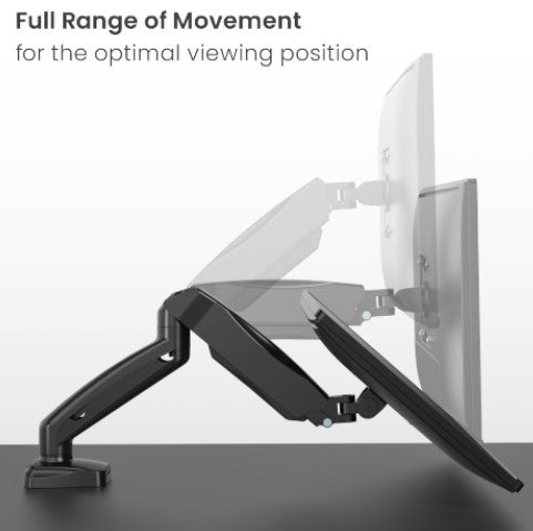 זרוע שולחנית למסך 17"-32" Lumi LDT13-C012 – תמונה 6
