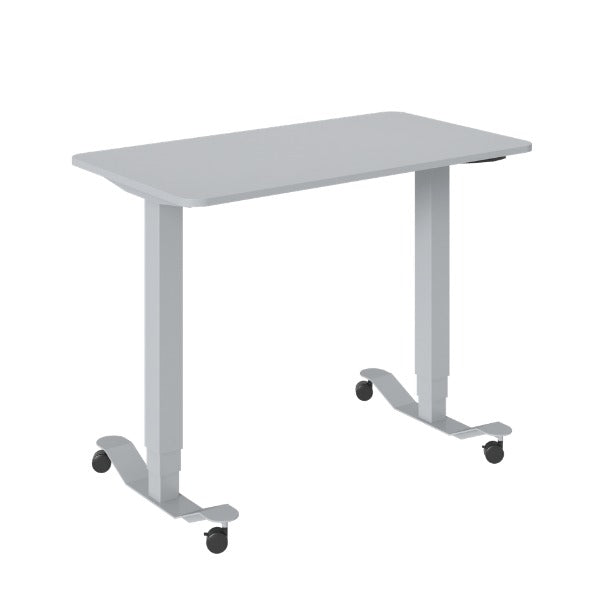 שולחן Keisar Grey אפור על גלגלים