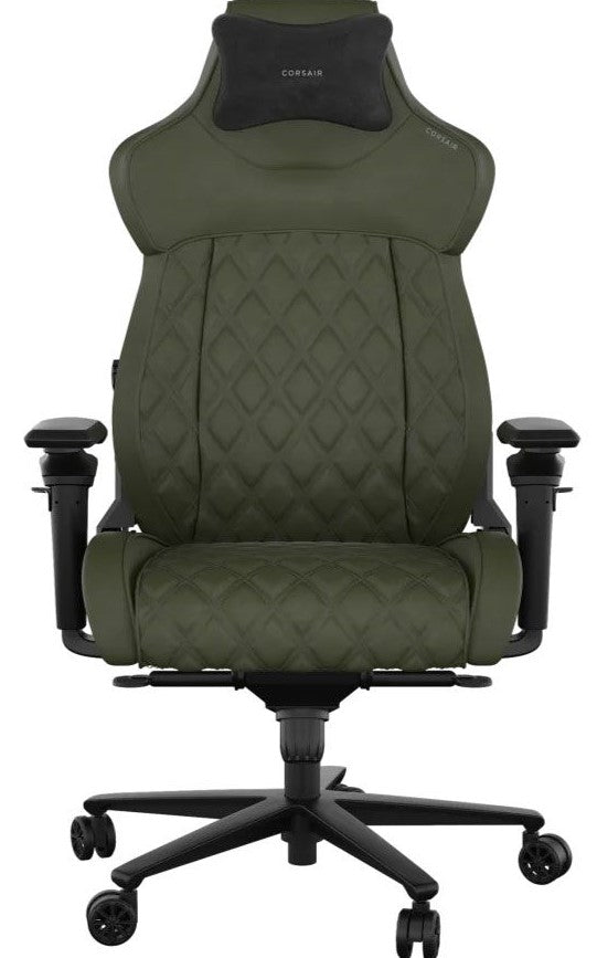 כיסא Corsair TC500 LUXE ירוק מלפנים