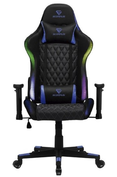 כיסא גיימינג Scorpius Lightning עם תאורת LED