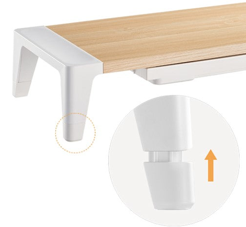 מגביה למסך עם מגירה Lumi STB-143 – תמונה 3