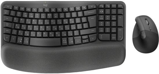 מארז Logitech Wave Keys ו-Lift
