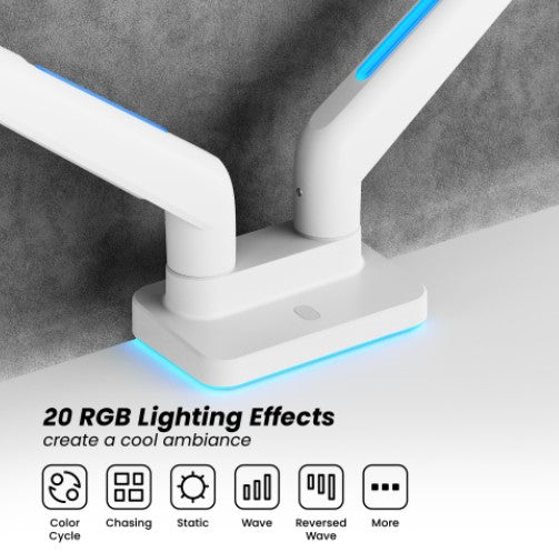תאורת RGB בבסיס